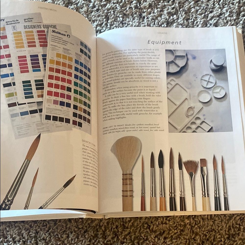 The Painting Handbook - Complete Guide Painting Techniques Hardcover 1st Edition - Picture 10 of 14